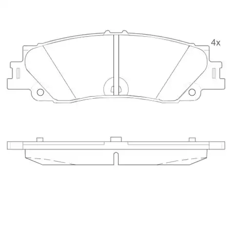 накладки BREMBO P 83 192