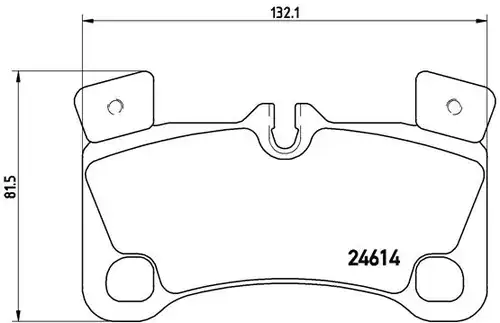 накладки BREMBO P 85 103