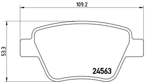 накладки BREMBO P 85 114