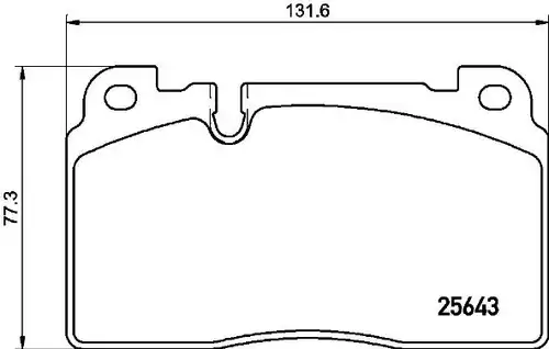 накладки BREMBO P 85 133