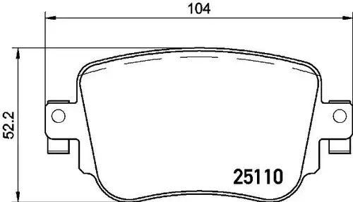 накладки BREMBO P 85 135