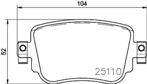 накладки BREMBO P 85 140