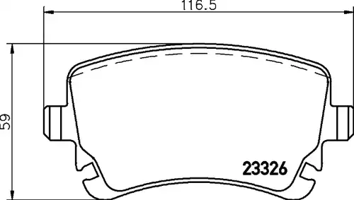 накладки BREMBO P 85 143