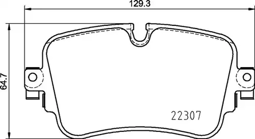 накладки BREMBO P 85 161