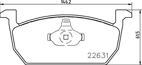 накладки BREMBO P 85 167