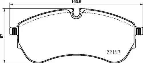 накладки BREMBO P 85 169