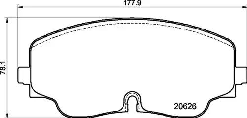 накладки BREMBO P 85 193