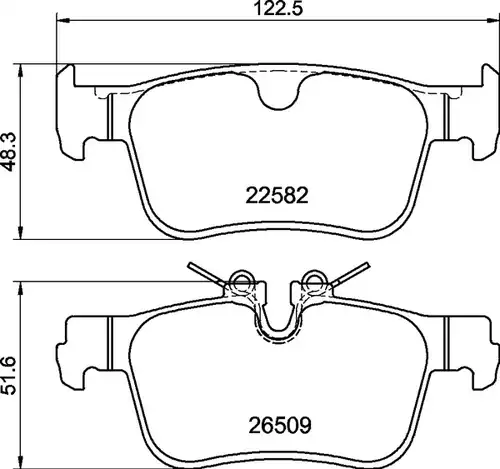 накладки BREMBO P 86 035