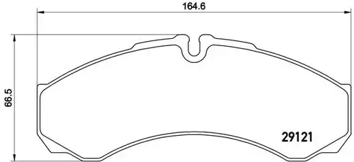 накладки BREMBO P A6 017