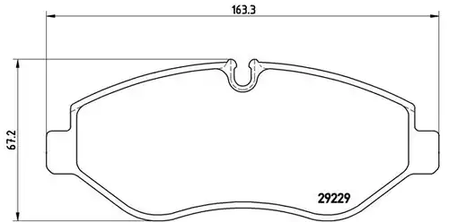 накладки BREMBO P A6 026