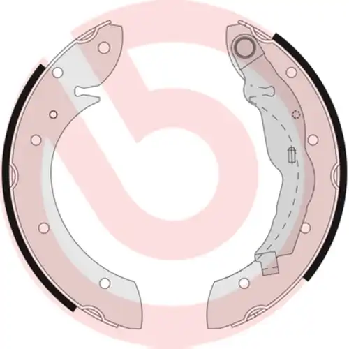 комплект спирачна челюст BREMBO S 68 521