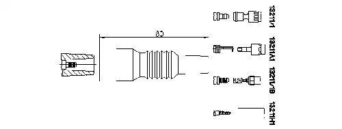 щекер, дистрибутор на запалването BREMI 13211/1