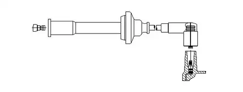 запалителен кабел BREMI 1A08/93