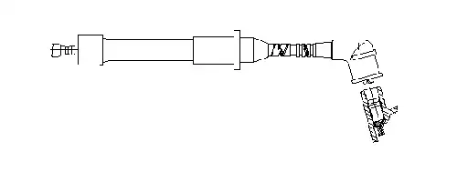 запалителен кабел BREMI 6A55F73