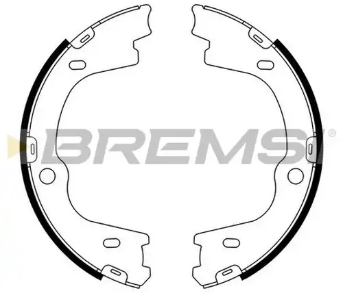 комплект спирачна челюст BREMSI GF0769