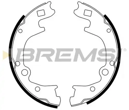 комплект спирачна челюст BREMSI GF0793