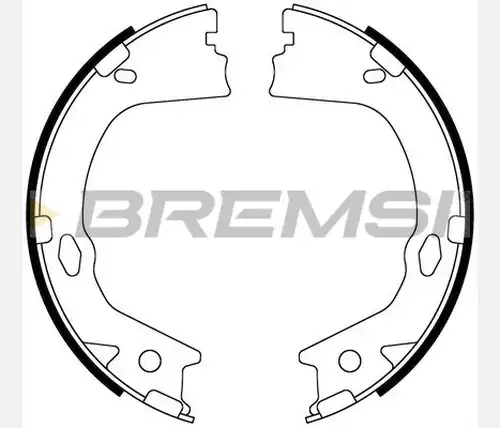 комплект спирачна челюст BREMSI GF0899