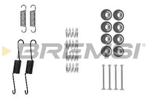 комплект принадлежности, спирани челюсти BREMSI SK0031