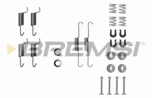 комплект принадлежности, спирани челюсти BREMSI SK0788