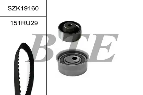 комплект ангренажен ремък BTE SZK19160