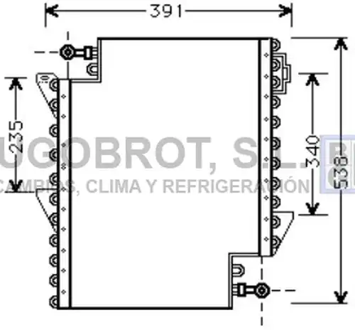 кондензатор, климатизация BUGOBROT 62-AI5113