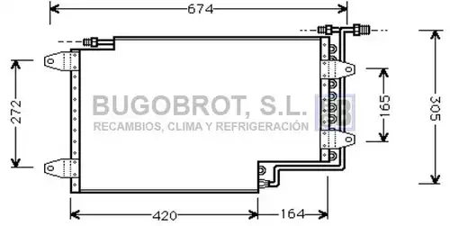 кондензатор, климатизация BUGOBROT 62-AI5114