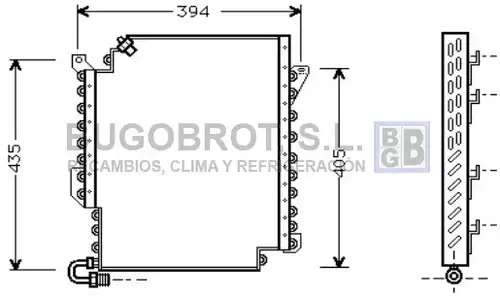 кондензатор, климатизация BUGOBROT 62-AI5135