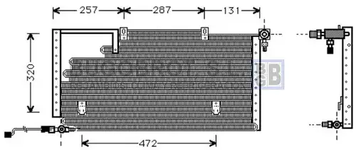 кондензатор, климатизация BUGOBROT 62-AI5138