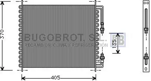 кондензатор, климатизация BUGOBROT 62-AL5064