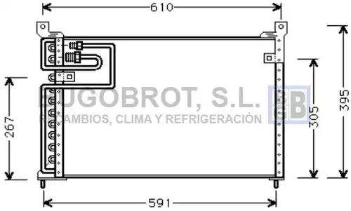 кондензатор, климатизация BUGOBROT 62-AU5113