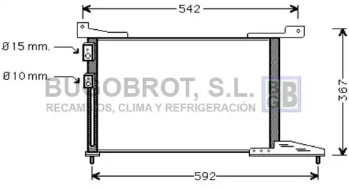 кондензатор, климатизация BUGOBROT 62-AU5114