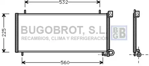 кондензатор, климатизация BUGOBROT 62-AU5115