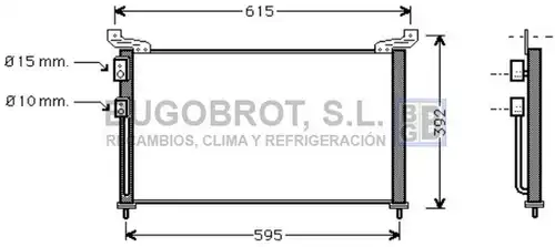 кондензатор, климатизация BUGOBROT 62-AU5136