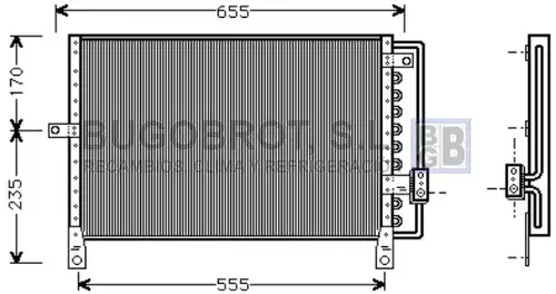 кондензатор, климатизация BUGOBROT 62-CR5014