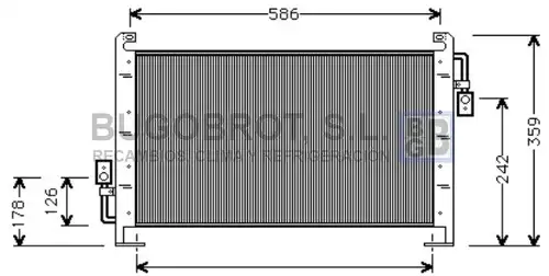 кондензатор, климатизация BUGOBROT 62-CR5015