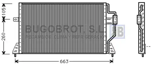 кондензатор, климатизация BUGOBROT 62-CR5024