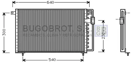 кондензатор, климатизация BUGOBROT 62-CR5036