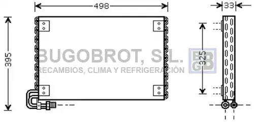 кондензатор, климатизация BUGOBROT 62-DN5227