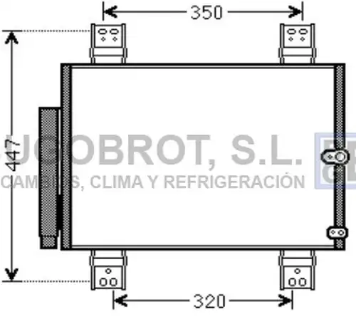 кондензатор, климатизация BUGOBROT 62-DU5064