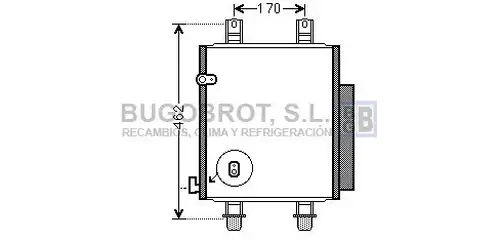 кондензатор, климатизация BUGOBROT 62-DU5072