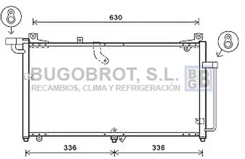 кондензатор, климатизация BUGOBROT 62-DW5127