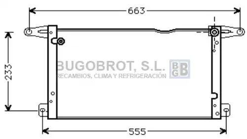 кондензатор, климатизация BUGOBROT 62-FT5154