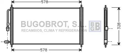 кондензатор, климатизация BUGOBROT 62-HD5083