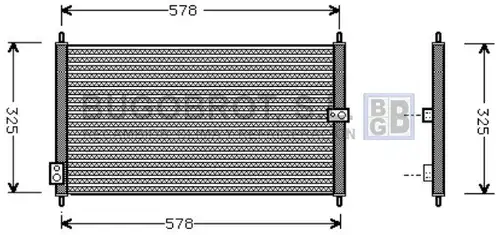 кондензатор, климатизация BUGOBROT 62-HD5086