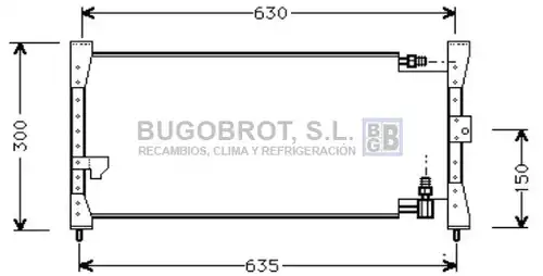 кондензатор, климатизация BUGOBROT 62-HD5088