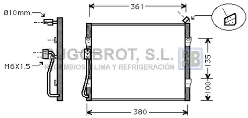 кондензатор, климатизация BUGOBROT 62-HD5090