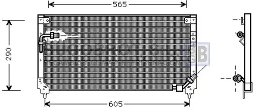 кондензатор, климатизация BUGOBROT 62-HD5098