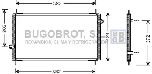 кондензатор, климатизация BUGOBROT 62-HD5112