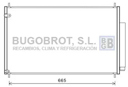 кондензатор, климатизация BUGOBROT 62-HD5279