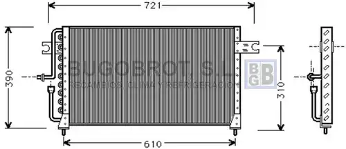 кондензатор, климатизация BUGOBROT 62-HY5035